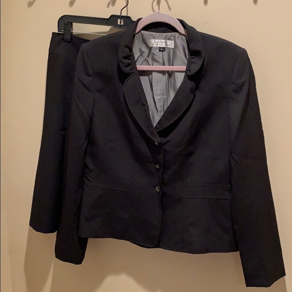 Pin stripe suit set